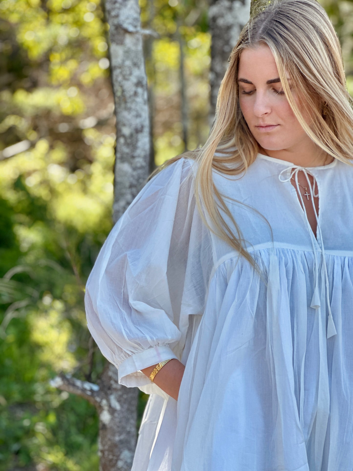 Sitaraa Mini Dress - Divine White