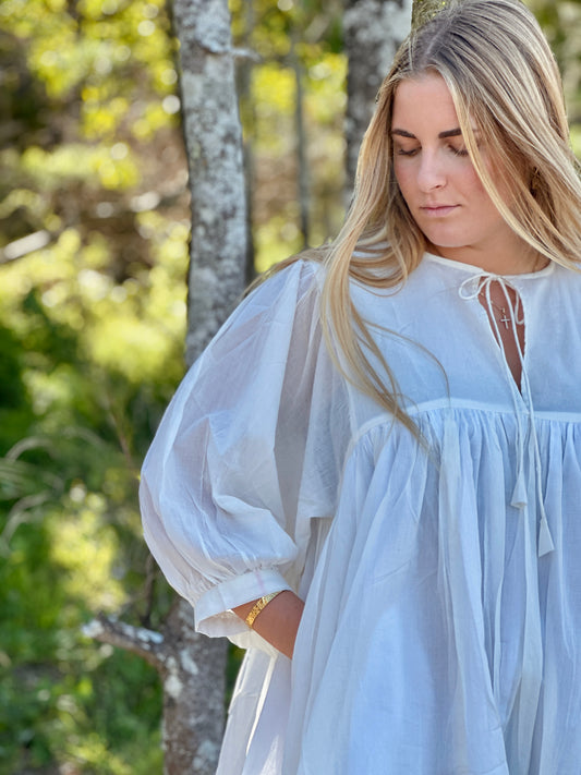 Sitaraa Mini Dress - Divine White