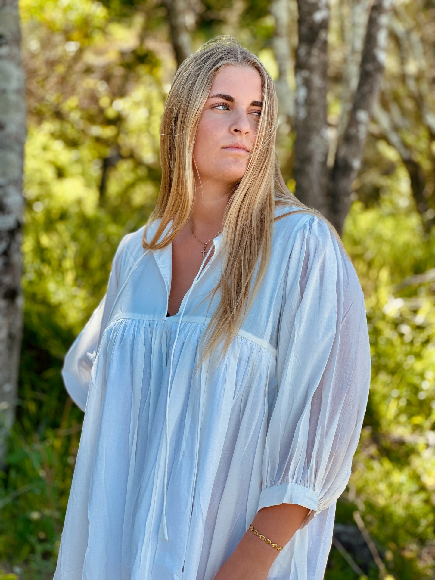 Sitaraa Mini Dress - Divine White