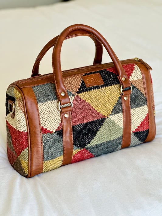 Rang Jute Duffel Bag
