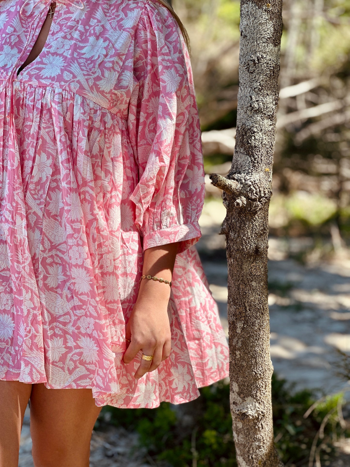 Sitaraa Mini Dress - Blush Pink