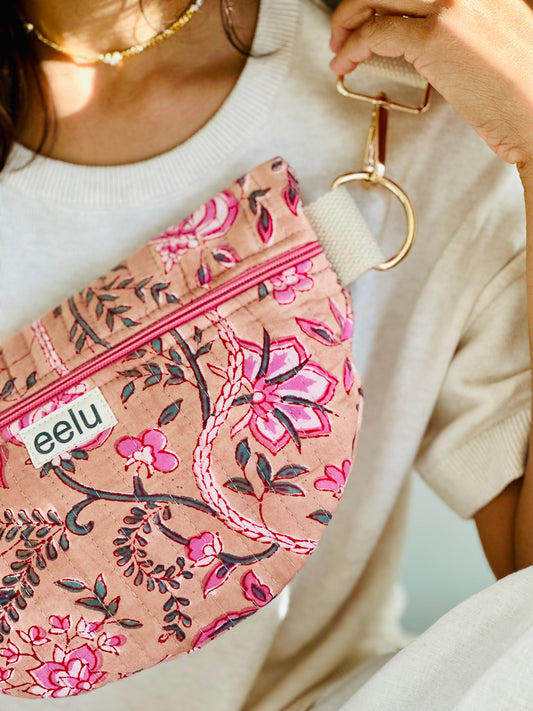Gulabi Crossbody Bag - Stylish Quilted & Lightweight
