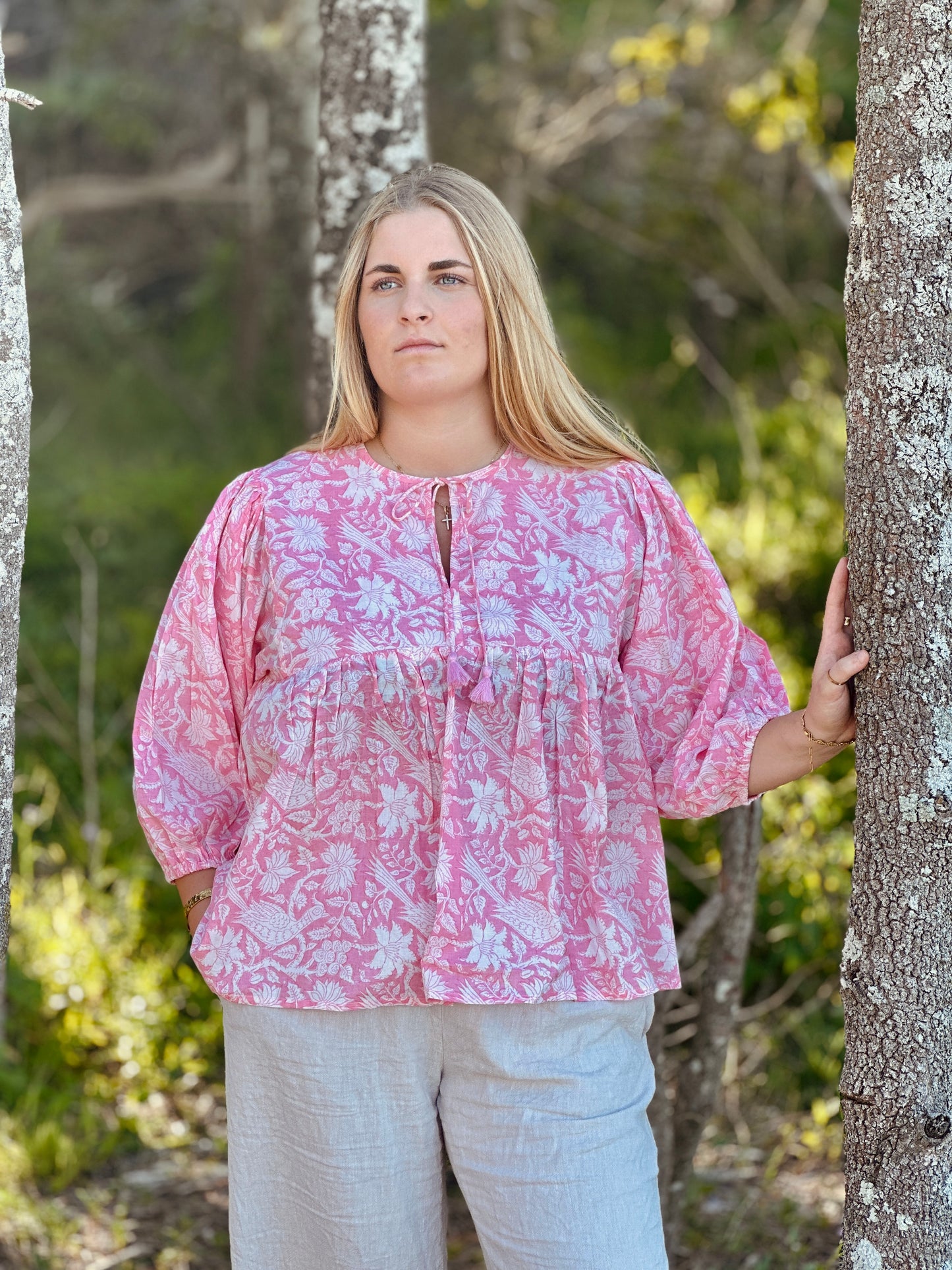 Mehek Blouse - Pink Blush
