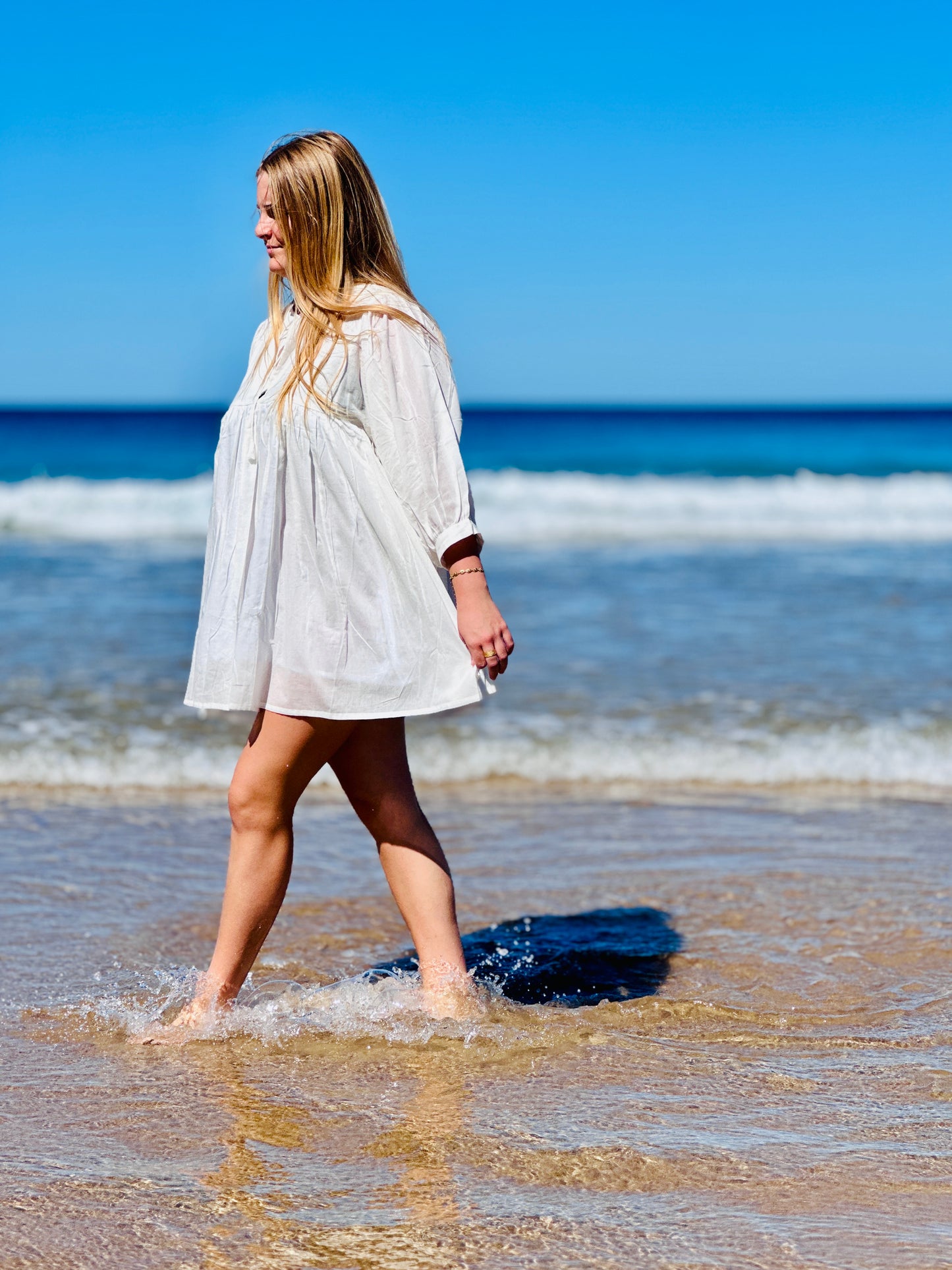 Sitaraa Mini Dress - Divine White