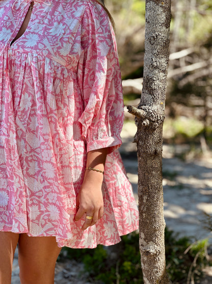 Sitaraa Mini Dress - Blush Pink