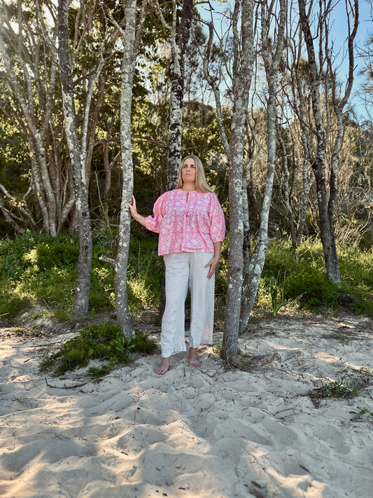 Mehek Blouse - Pink Blush