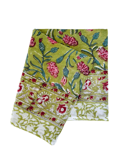 Jasmine Hand Printed Sarong