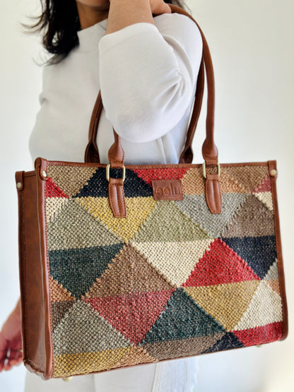 Rang Jute Tote Bag