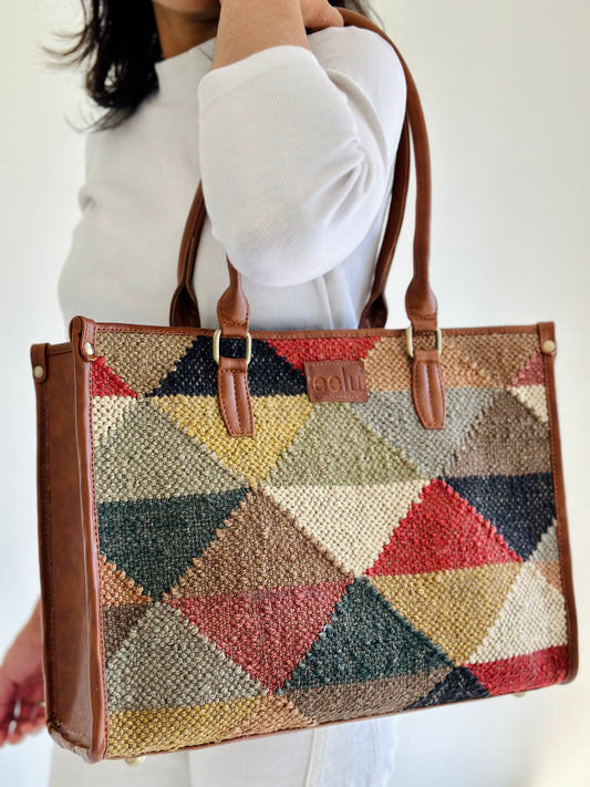 Rang Jute Tote Bag
