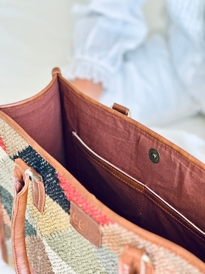 Rang Jute Tote Bag