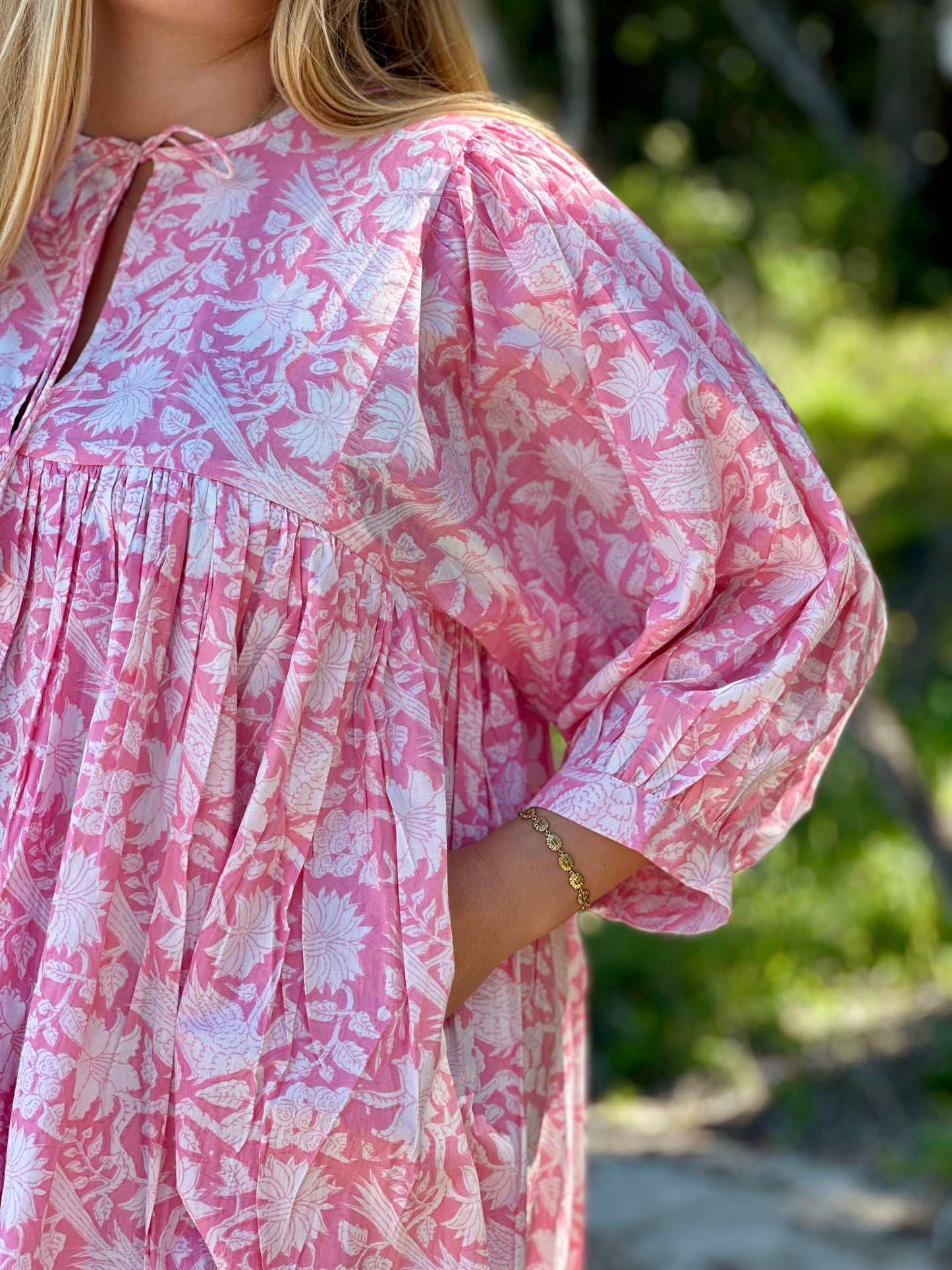 Sitaraa Mini Dress - Blush Pink