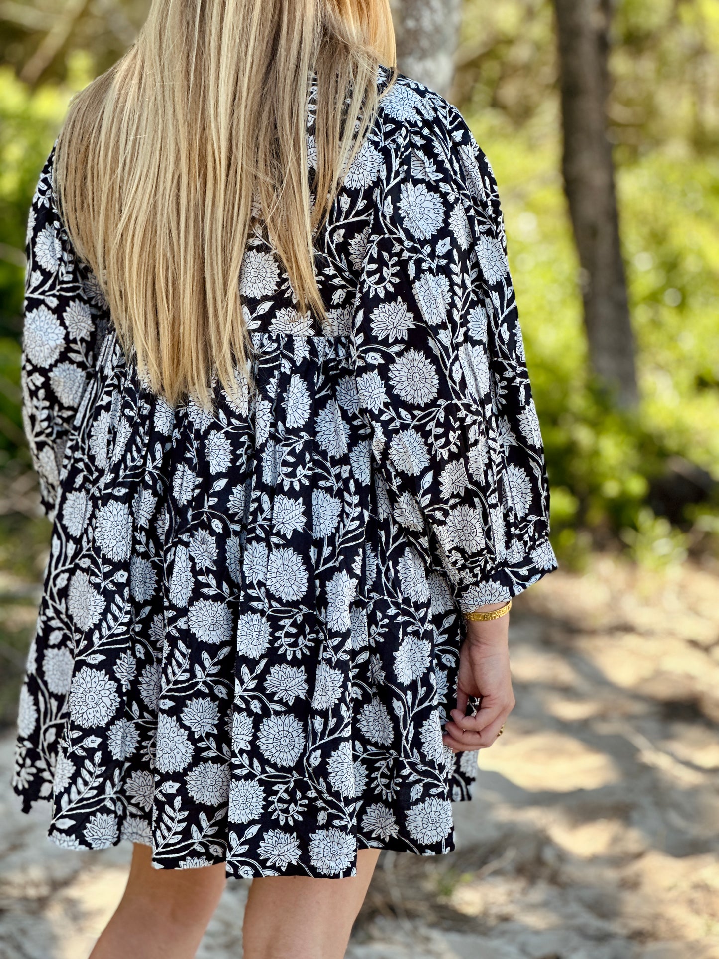 Sitaraa Mini Dress - Midnight Black
