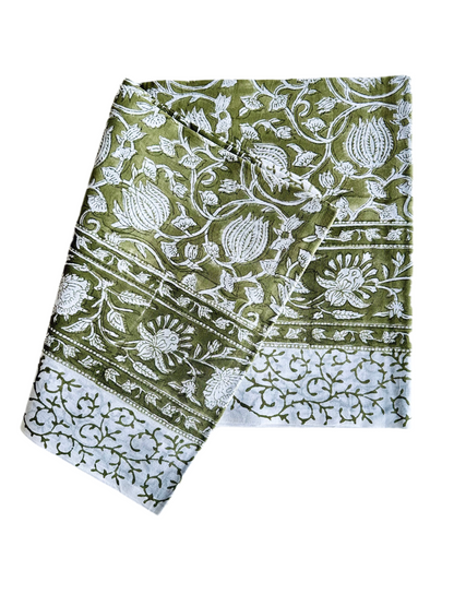 Aarna Hand-block Printed Sarong - Pure Cotton